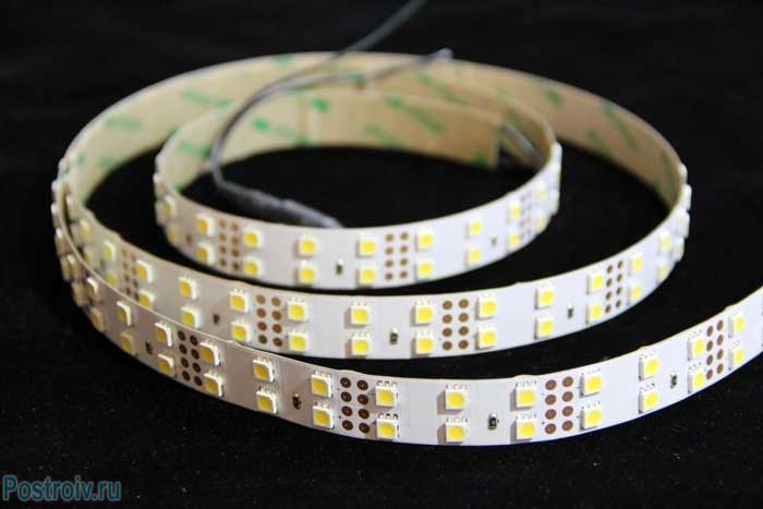 схема подключения светодиодной ленты
