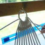 Плетение строп возле металлического кольца - Фото 58