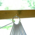 Плетение строп возле металлического кольца - Фото 57