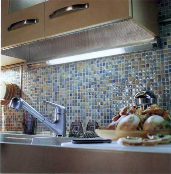 Фартук из мозаики Фартук из мозаики