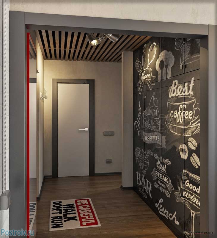 Прихожая в стиле Лофт - Фото Прихожая в стиле Лофт - Фото