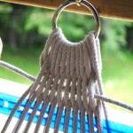 Плетение строп возле металлического кольца - Фото 59