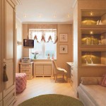 Светлая розовая детская комната в английском стиле. Фото