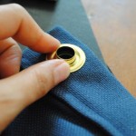 У люверсов есть лицевая и тыльная сторона