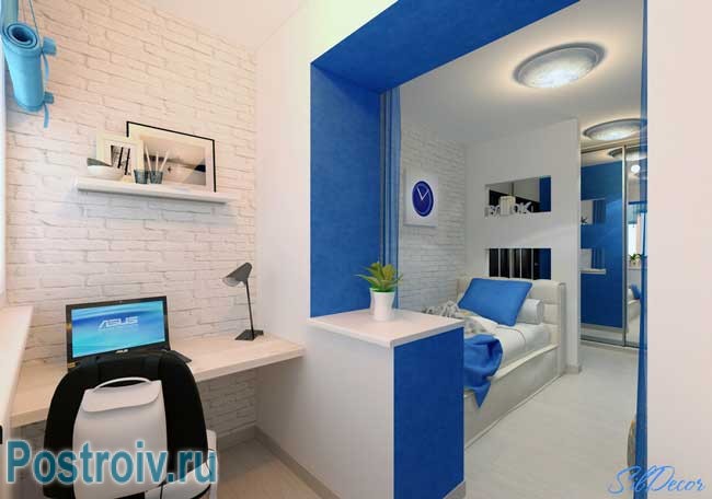 Как использовать балкон в детской комнате. Фото