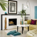 Детали интерьера разных цветов