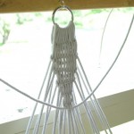 Плетение строп возле металлического кольца - Фото 60