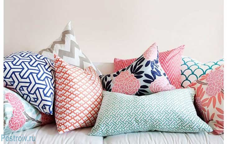 Модные цветовые акценты в текстиле 2015. Фото