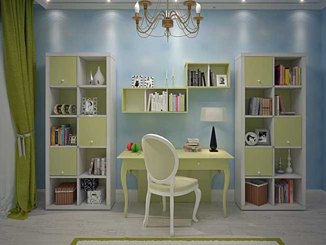 Дизайн маленькой детской спальни. Фото 14