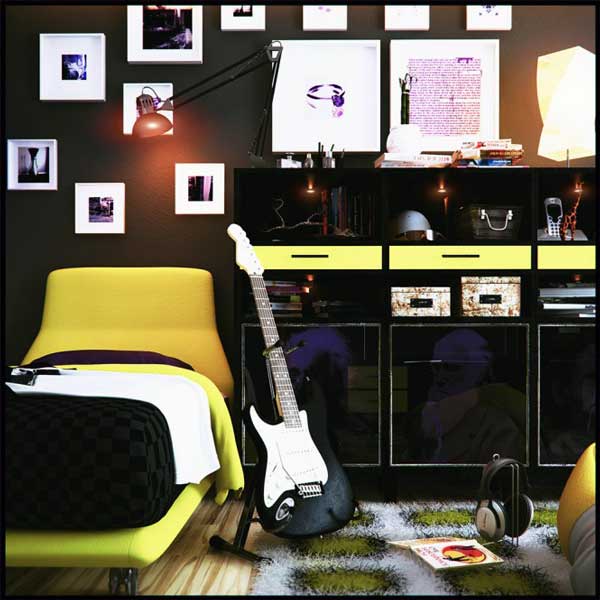 Дизайн комнаты подростка музыканта Дизайн комнаты подростка музыканта