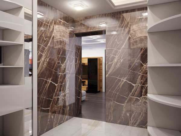 Натуральный камень в прихожей. Фото 11 Натуральный камень в прихожей. Фото 11