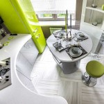 Красивая отделка пола белой плиткой. Фото