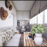 Балкон, отделанный в стиле прованс. Фото