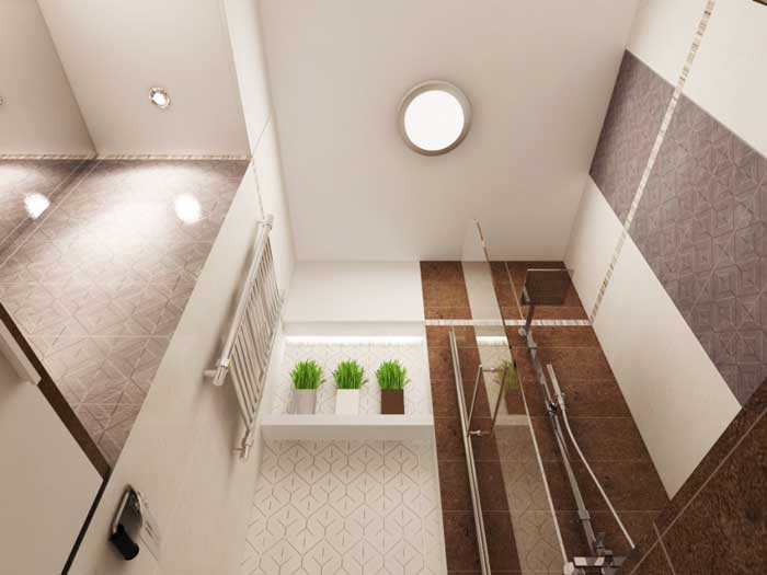 Ванная в однокомнатной квартирке. Фото 15 Ванная в однокомнатной квартирке. Фото 15