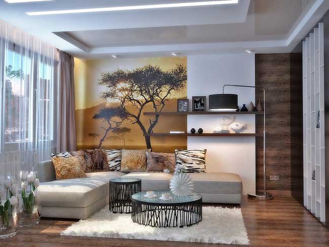 Красивый ремонт в зале. Фото 7 Красивый ремонт в зале. Фото 7