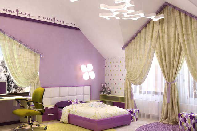 Интерьер детской для девочки 7, 10 лет Интерьер детской для девочки 7, 10 лет