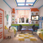Дизайн детской для мальчика. Зонирование комнаты