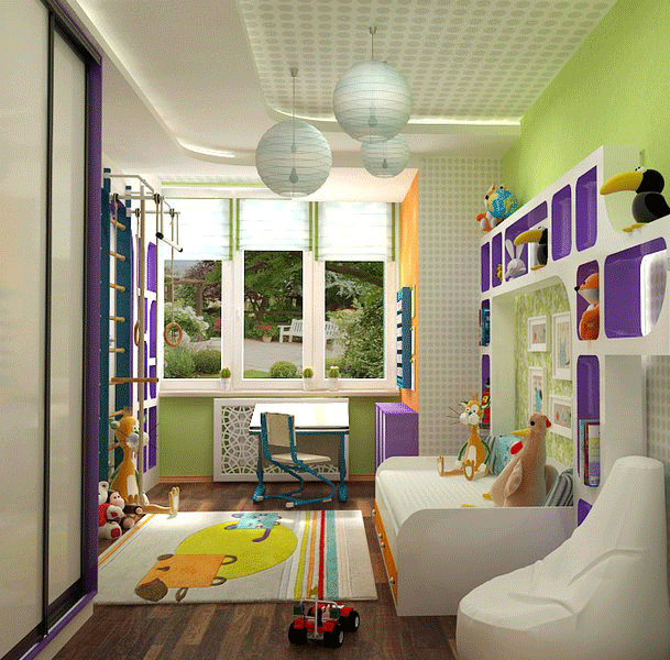 Дизайн проект детской 14-17 кв.м. Дизайн проект детской 14-17 кв.м.