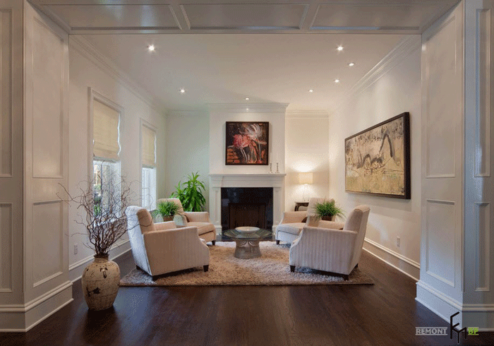 Оформление гостиной - Фото