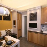 Кухня после ремонта в Москве в стиле арт-деко - Фото