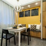 Точечные светильники в обеденной зоне разделяют пространство - Фото