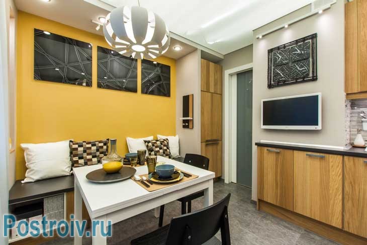 Интерьер кухни в стиле арт-деко - Фото