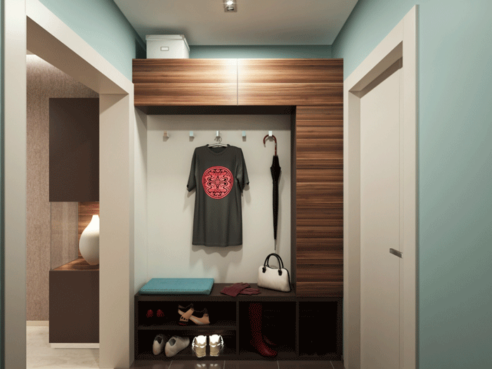 Маленькая прихожая в квартире, оформление после ремонта Маленькая прихожая в квартире, оформление после ремонта