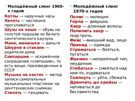 Анлаки как сленговое выражение