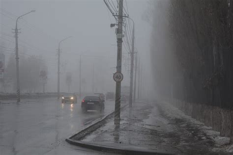 Последствия сильного тумана