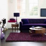 Мягкая мебель фиолетового цвета