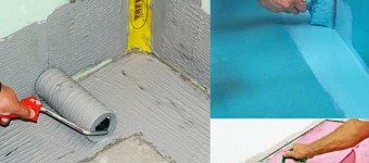 Гидроизолирующий слой с использованием мастик