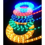 Дюралайт на новый год. Фото