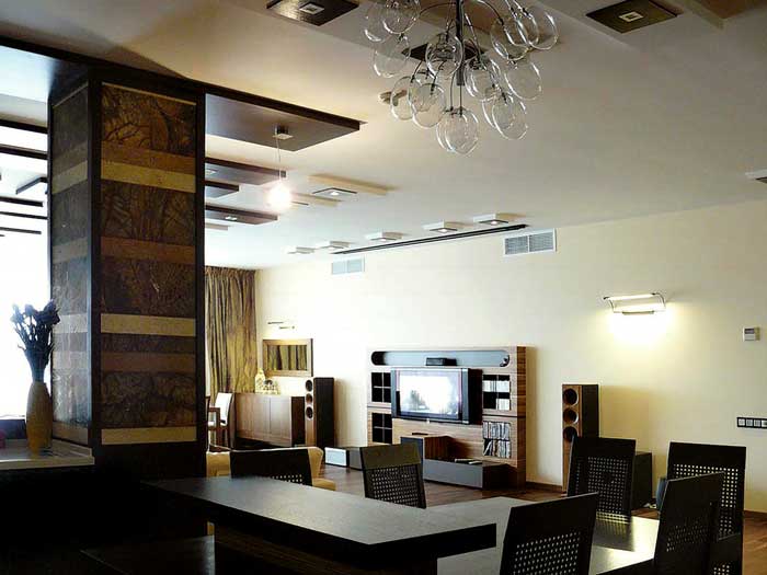 Дизайн гостиной совмещенной с кухней Дизайн гостиной совмещенной с кухней