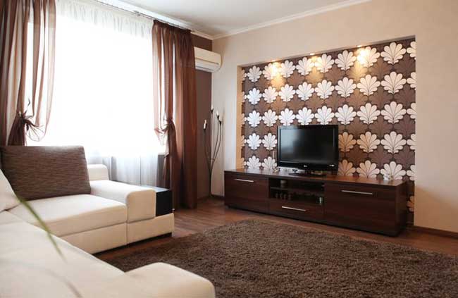 Красивые обои в зале. Фото 9 Красивые обои в зале. Фото 9