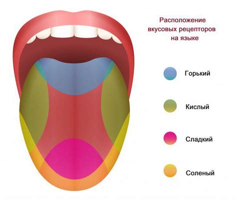 Воздействие на вкусовые рецепторы