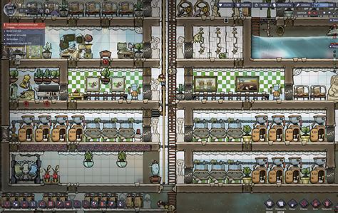 Добыча углерода в игре Oxygen Not Included