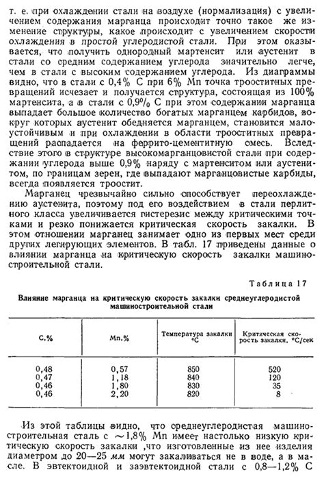 Значение марганца в формировании структуры нержавеющей стали