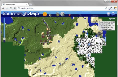 Как прогрузить всю карту в майнкрафт journeymap