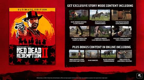 Лошади, украшения и костюмы в Red Dead Redemption 2 ultimate edition