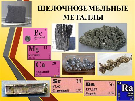 Металлы, исключая щелочноземельные