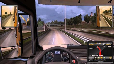 Настройка камер в Euro Truck Simulator 2