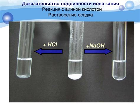 Определение галогенидов щелочных металлов