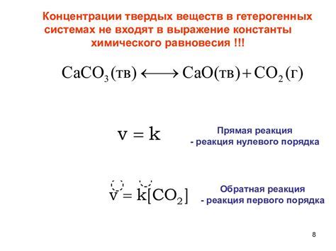 Процесс химической реакции