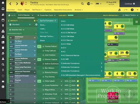 Регены в Football Manager 2017