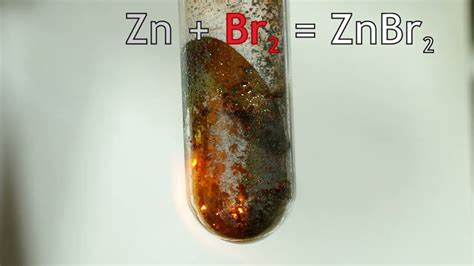 Свойства реакций брома с металлами