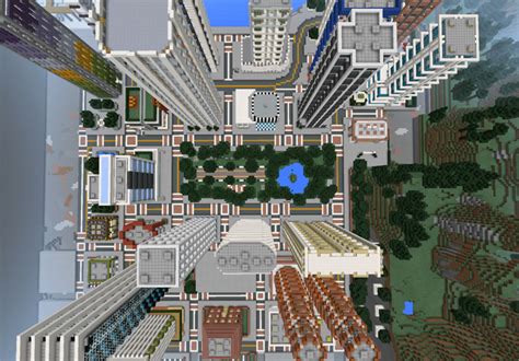 Скачать карту города Перми в Minecraft