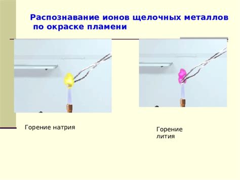 Феномен металлических ионов в окраске пламени: причины и механизмы