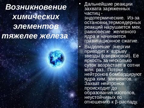  Возникновение неустойчивых изотопов