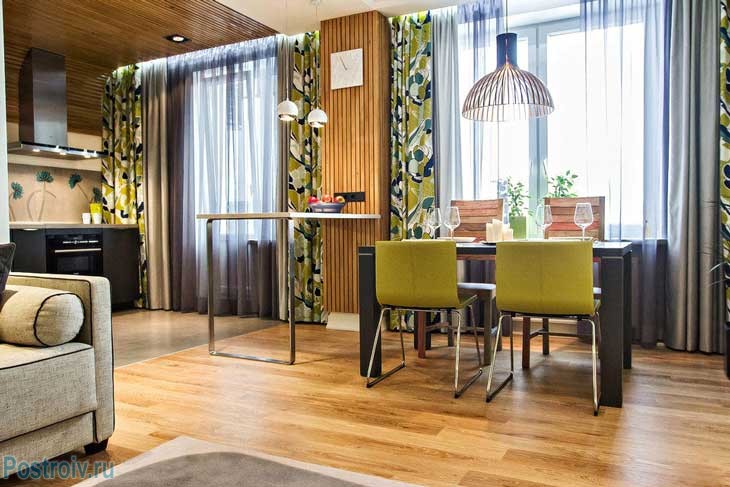 Уютный интерьер квартиры 65 кв. м с мебелью из IKEA