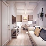 Светлая 1-комнатная квартира в стиле нео классика. Фото